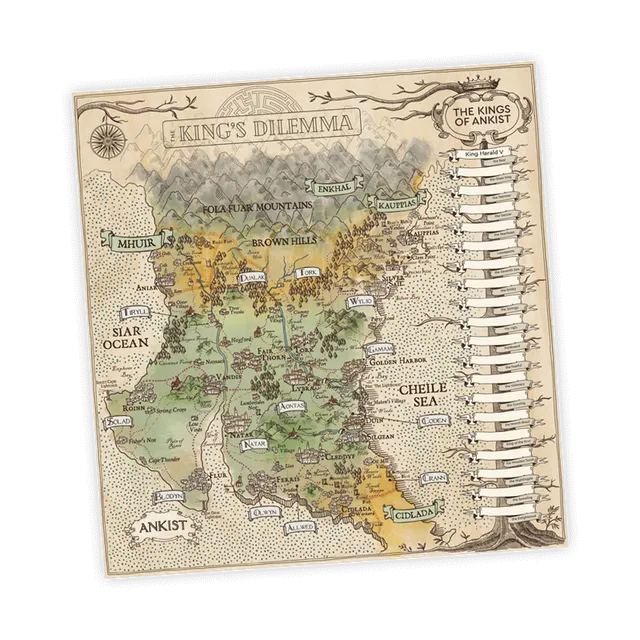 Horrible Games The King’s Dilemma Ankist Map herní mapa