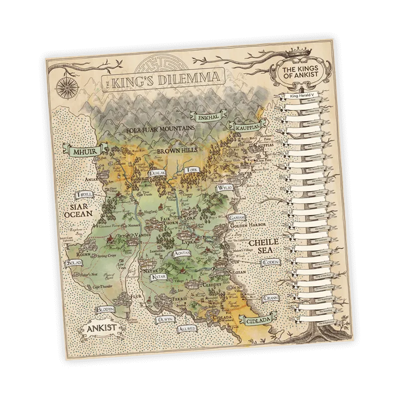 Horrible Games The King’s Dilemma Ankist Map herní mapa