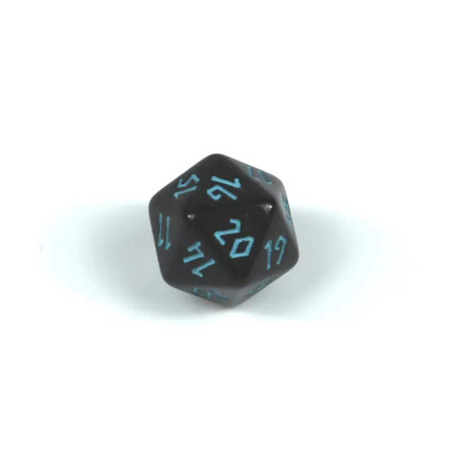 Viking Dice D20 kostka modrá runy 1 ks