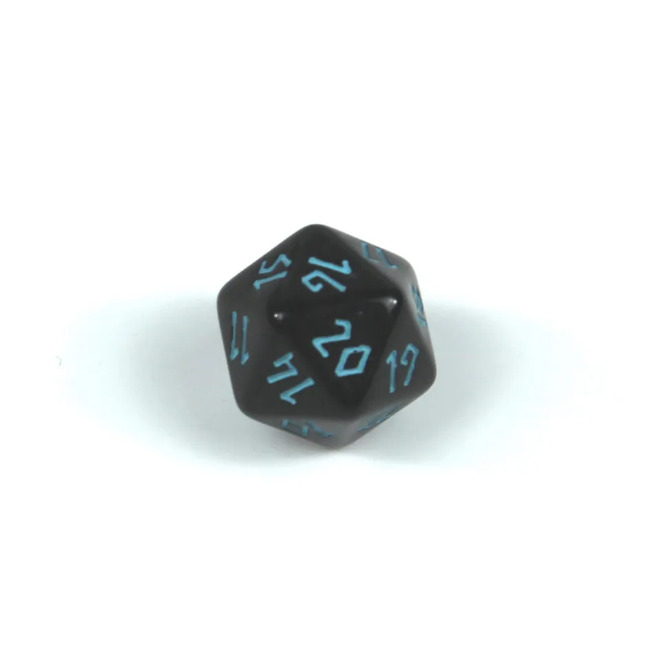 Viking Dice D20 kostka modrá runy 1 ks