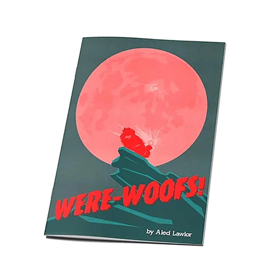 All Rolled Up Were-Woofs rodinná RPG hra zine A5
