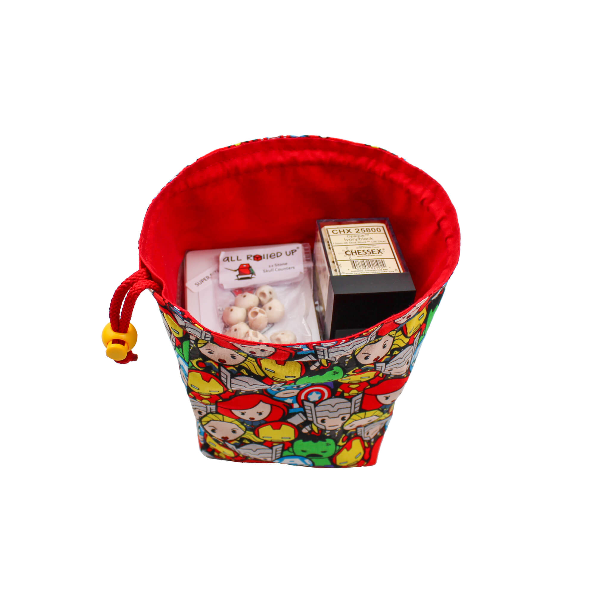 All Rolled Up ARU of Holding Chibi Heroes sáček na kostky