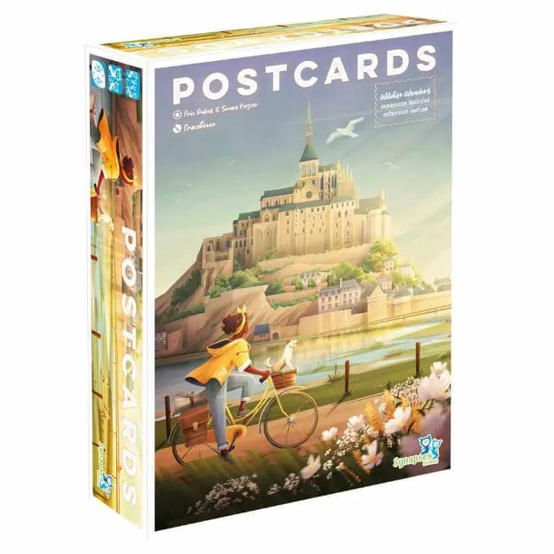 All Rolled Up Postcards desková hra s promokartami
