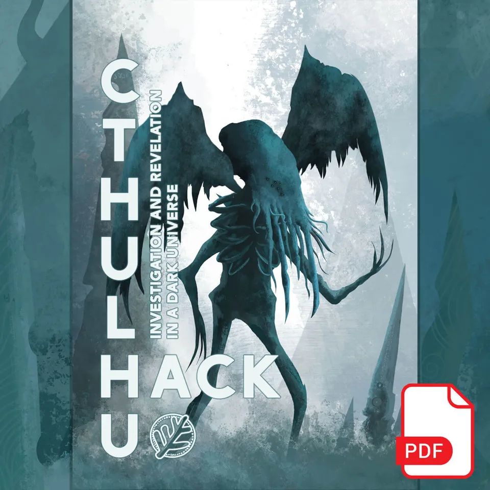 Cthulhu Hack 2e RPG hra PDF 156 stran