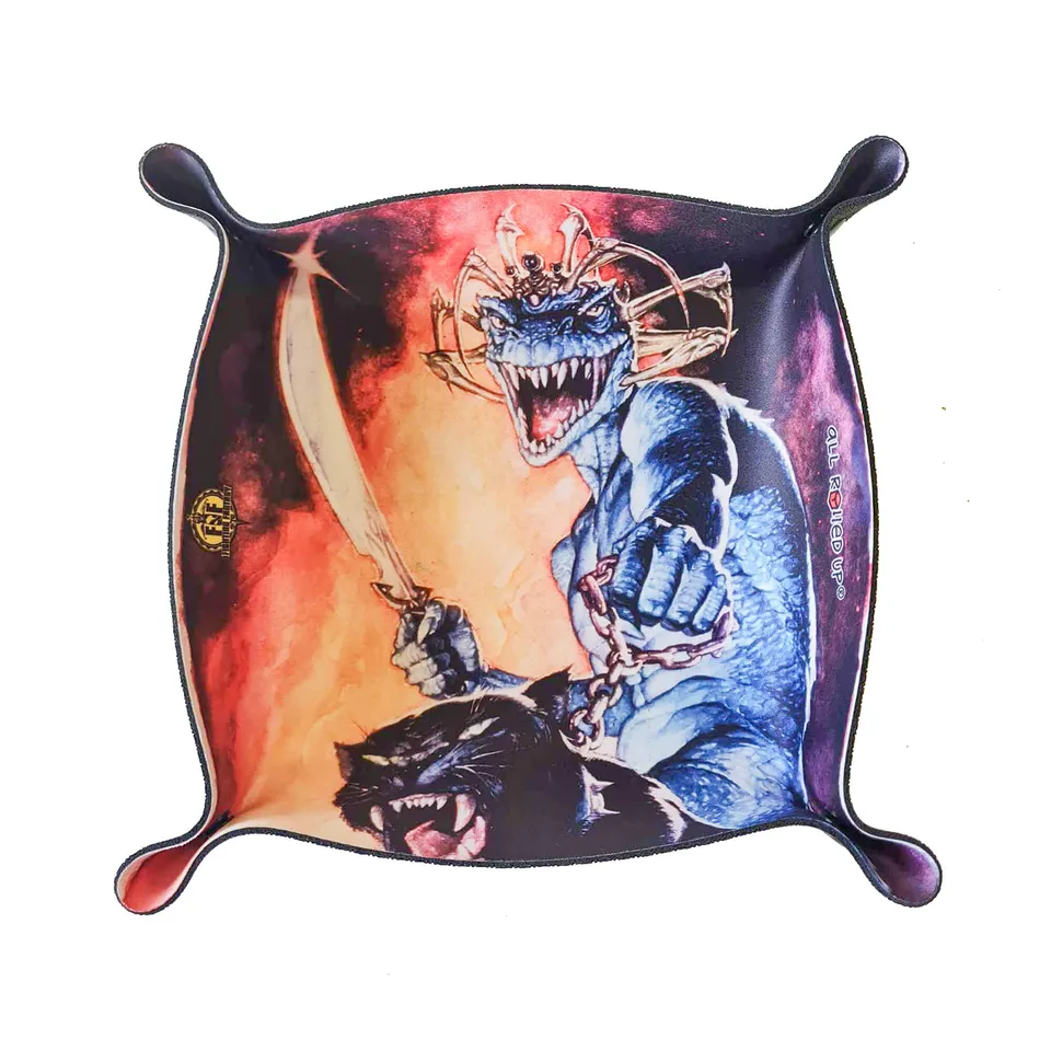 All Rolled Up Fighting Fantasy Island of the Lizard King miska na kostky