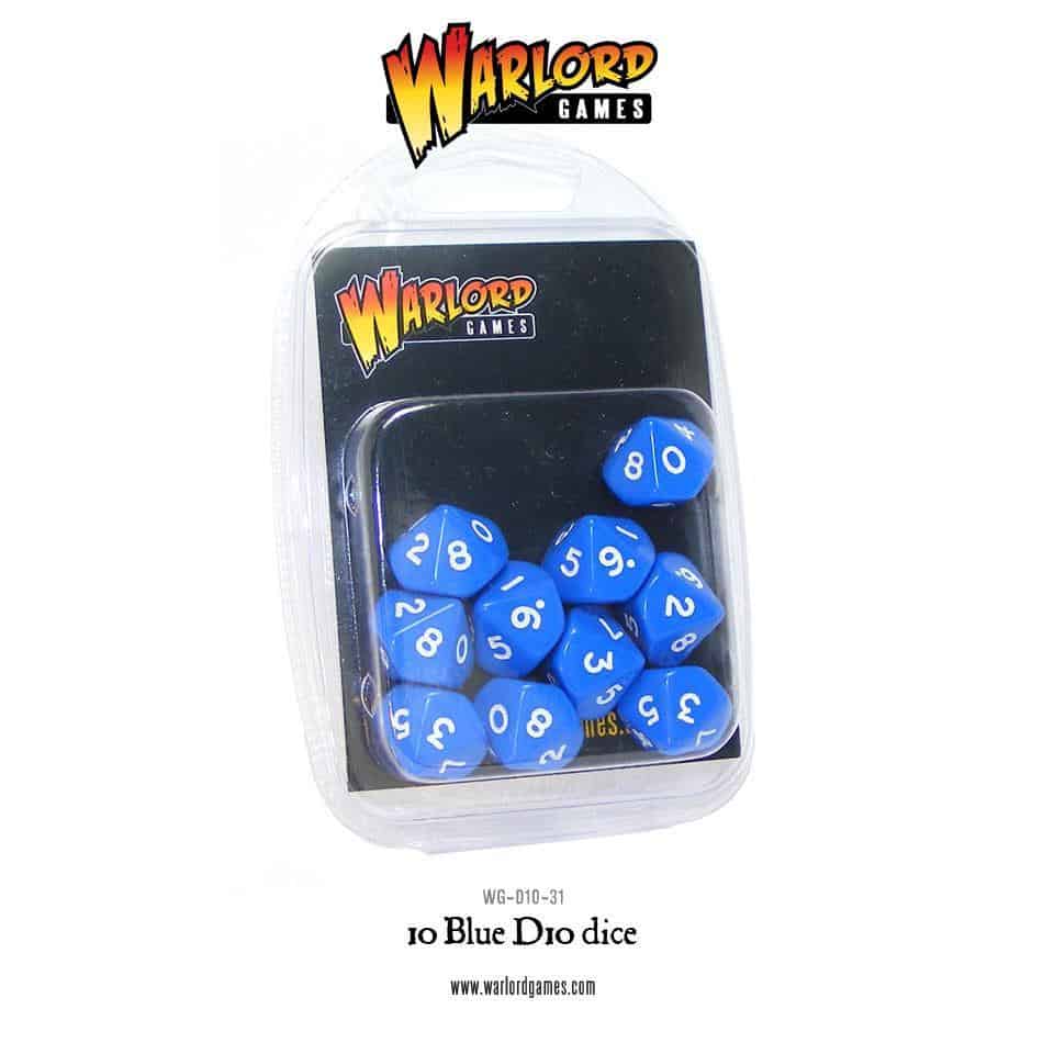 Geek Mod D10 Dice Pack Blue sada kostek 10 ks