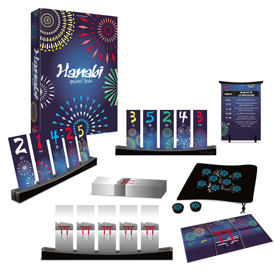 Cocktail Games Hanabi Grands Feux karetní hra kooperativní