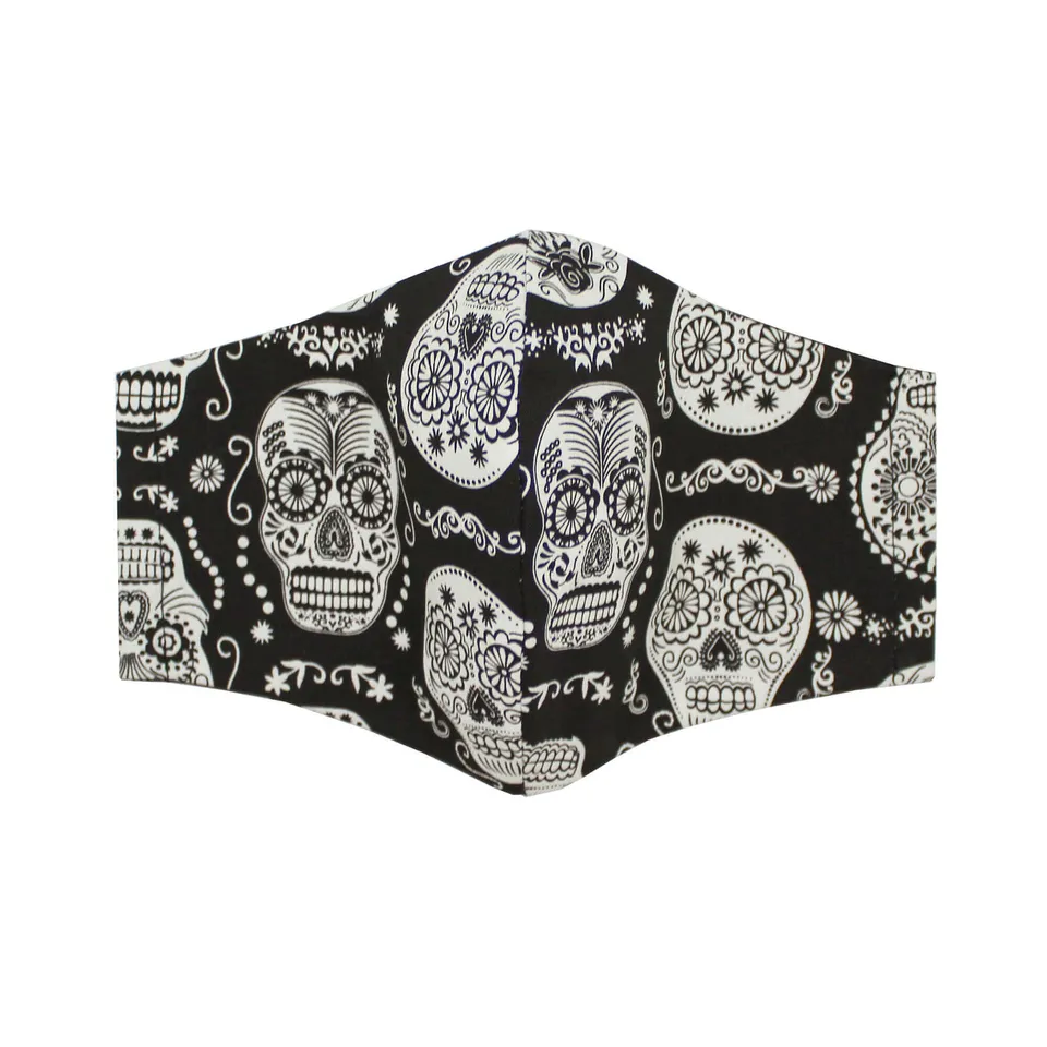 All Rolled Up rouška Sugar Skulls Glow
