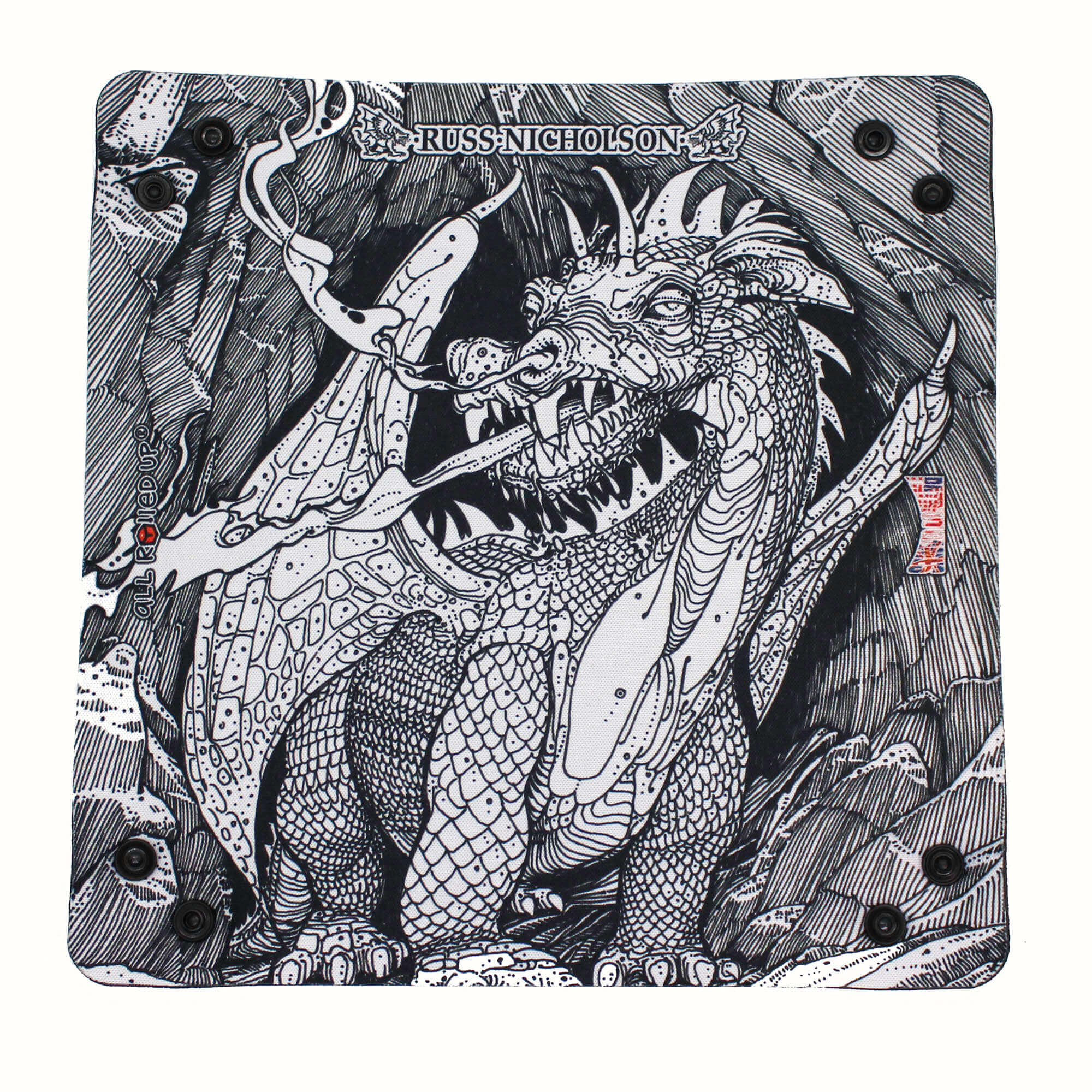 All Rolled Up Dragon Smoke Russ Nicholson miska 205 mm