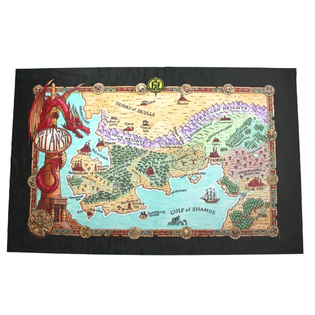 All Rolled Up South West Allansia A1 herní mapa Deep Green