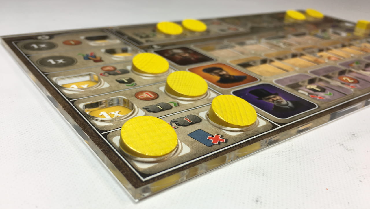 Geek Mod Great Western Trail organizer plexi 3 mm