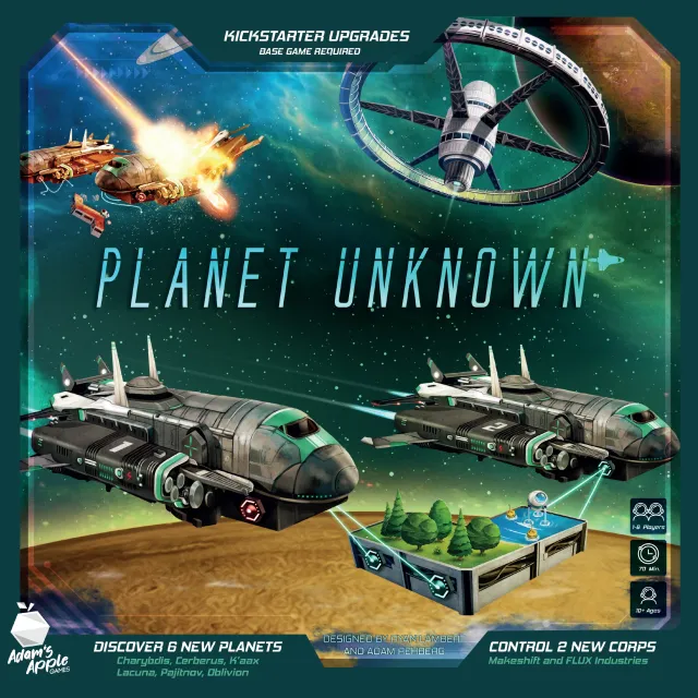 Adam's Apple Games Planet Unknown rozšíření Kickstarter
