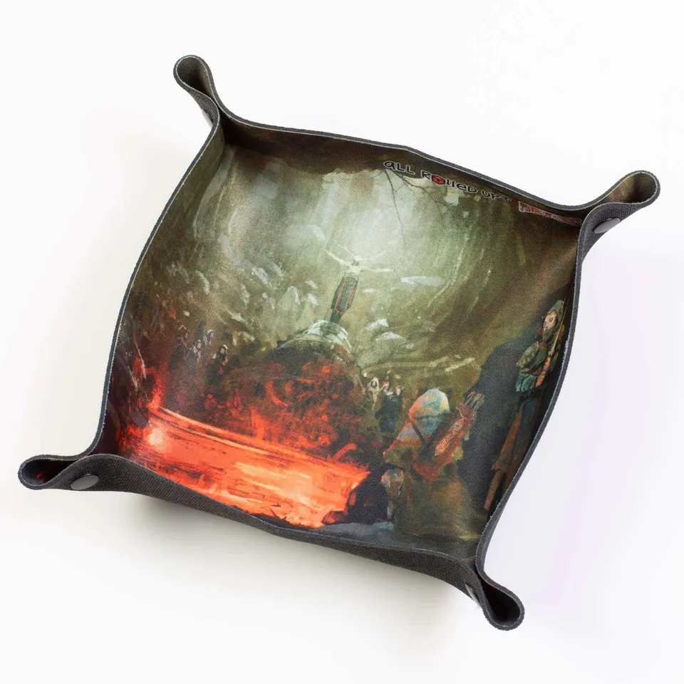 All Rolled Up Huldra Symbaroum hranatá miska na kostky