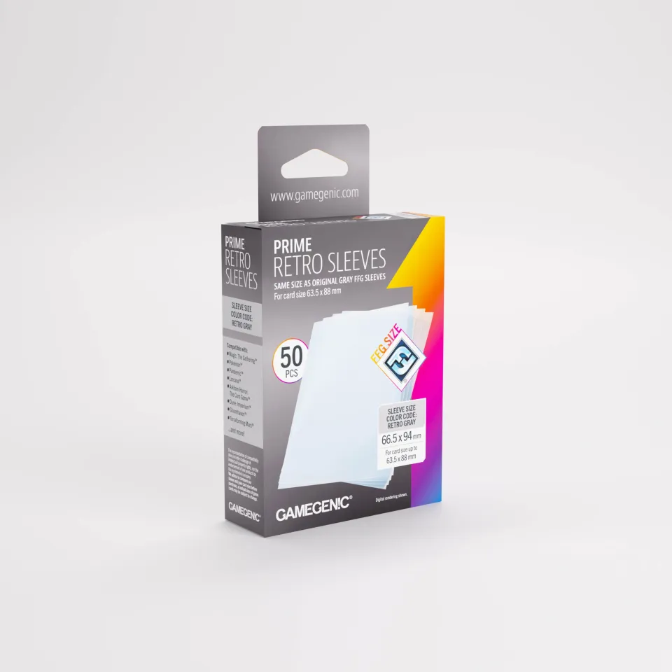 Gamegenic Prime Retro obaly na karty 50 ks standard