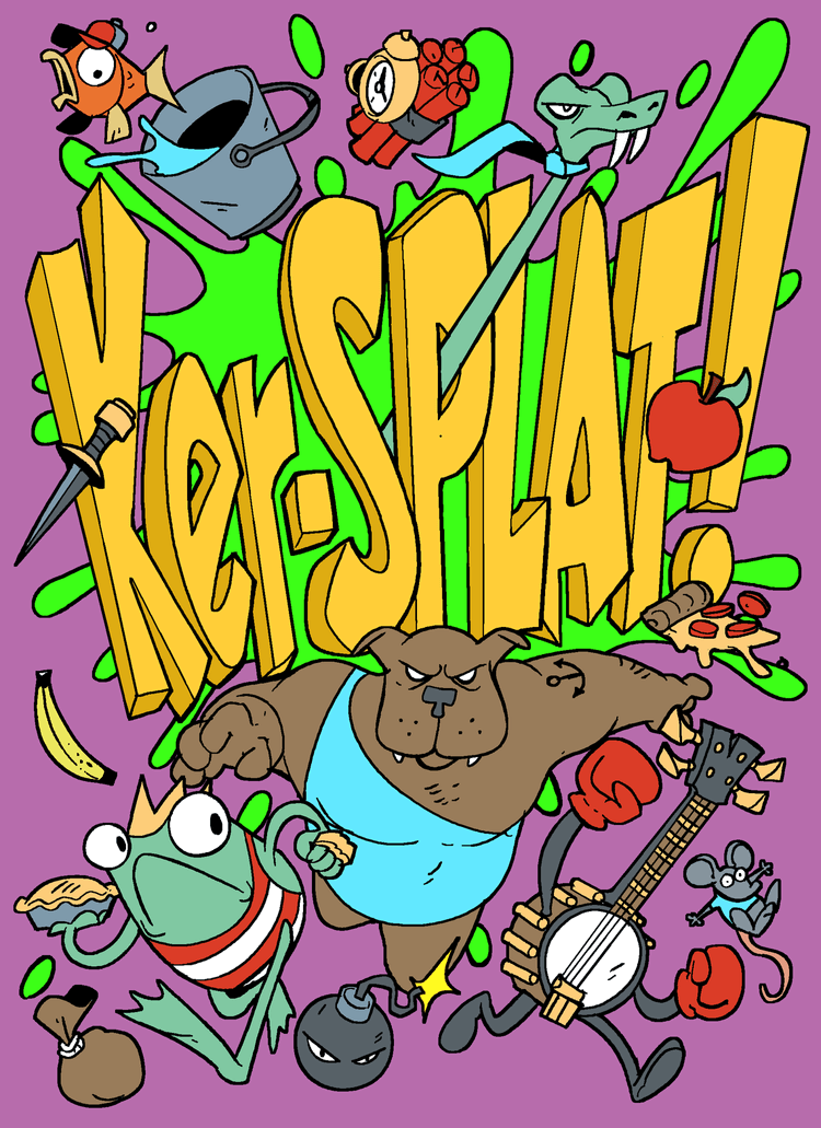 All Rolled Up Ker-Splat! RPG zine 72 stran