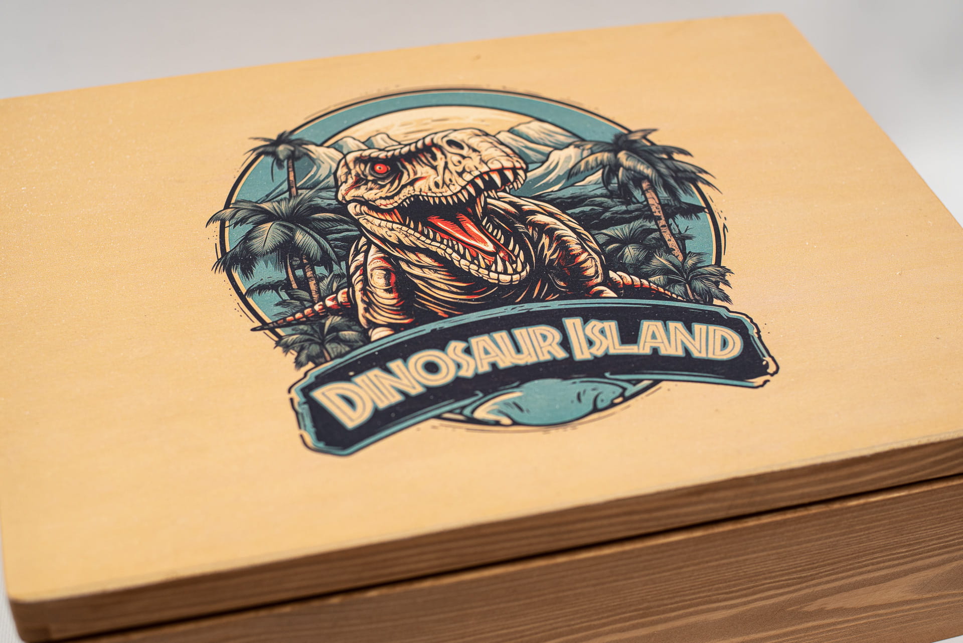 Geek Mod Skříň Ostrov dinosaurů truhla Dino