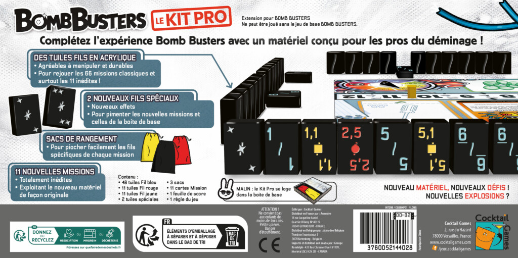 Cocktail Games Bomb Busters Kit Pro rozšíření