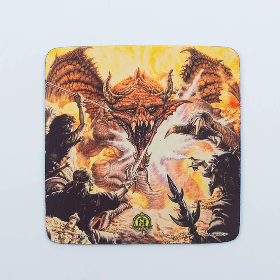 All Rolled Up Dungeoneer Fighting Fantasy podtácek