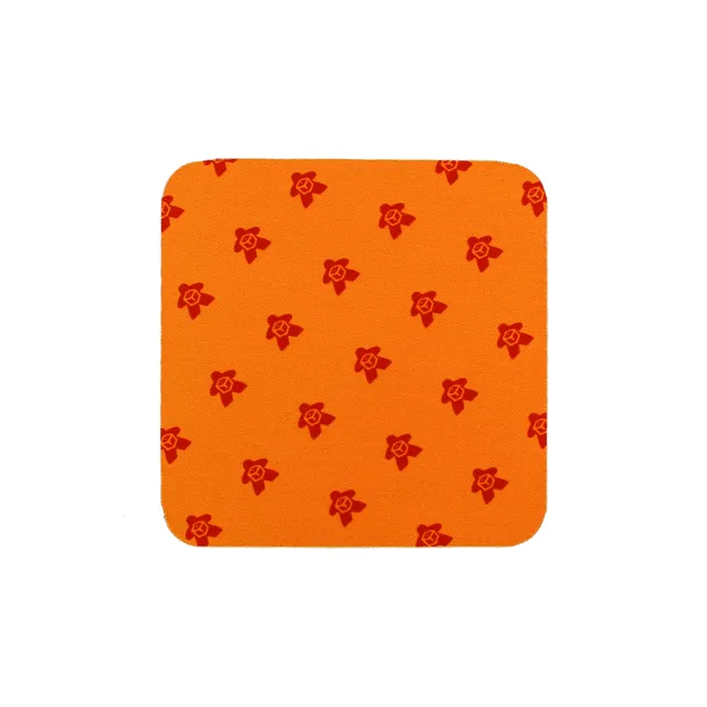 All Rolled Up Meeple Coaster podtácek oranžový