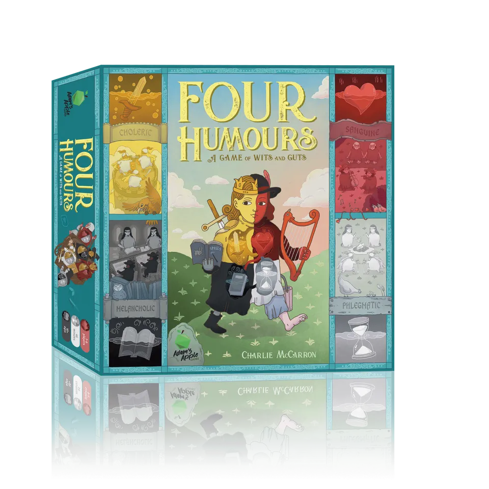 Adam's Apple Games Four Humours Retail Edition desková hra pro 1–6 hráčů
