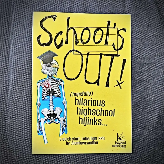 All Rolled Up School’s Out RPG zine pravidla