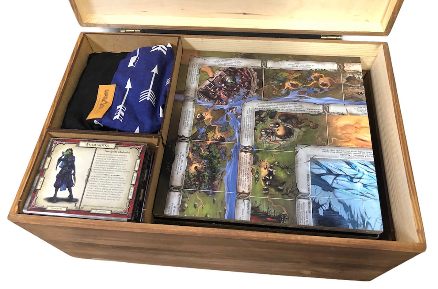 Geek Mod Talisman dřevěná truhla na hru