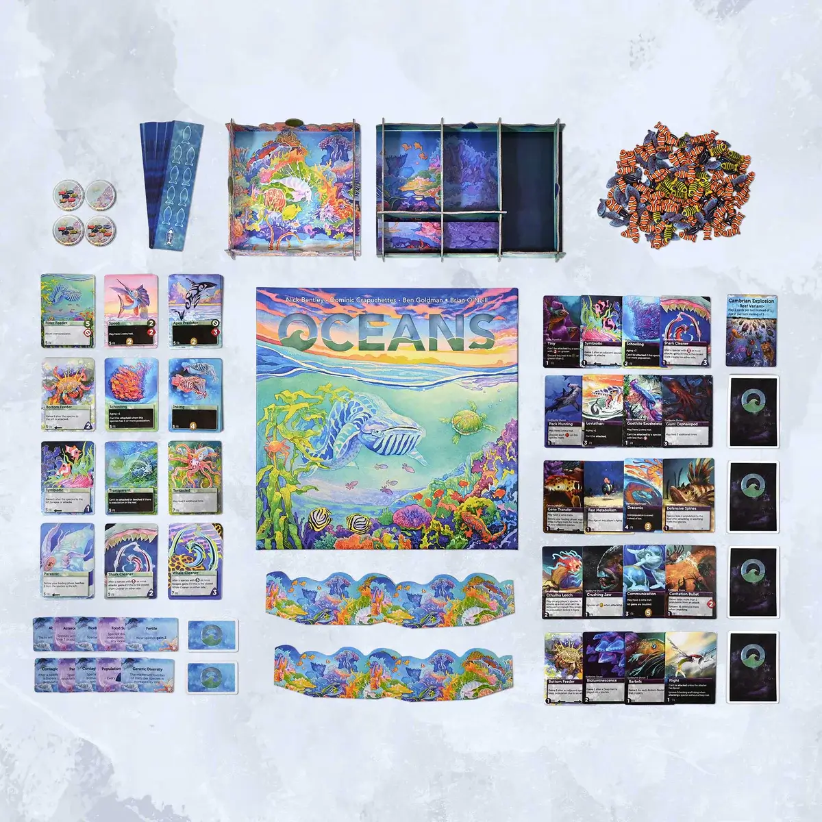 All Rolled Up Oceans desková hra anglická strategická
