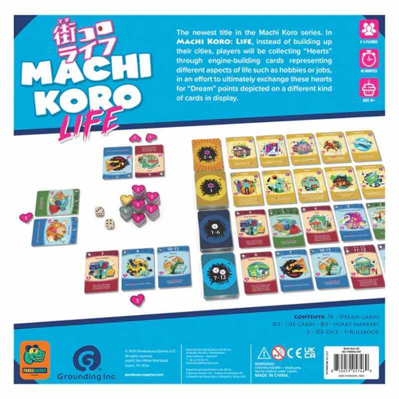 Machi Koro Life desková hra budování města CZ pravidla