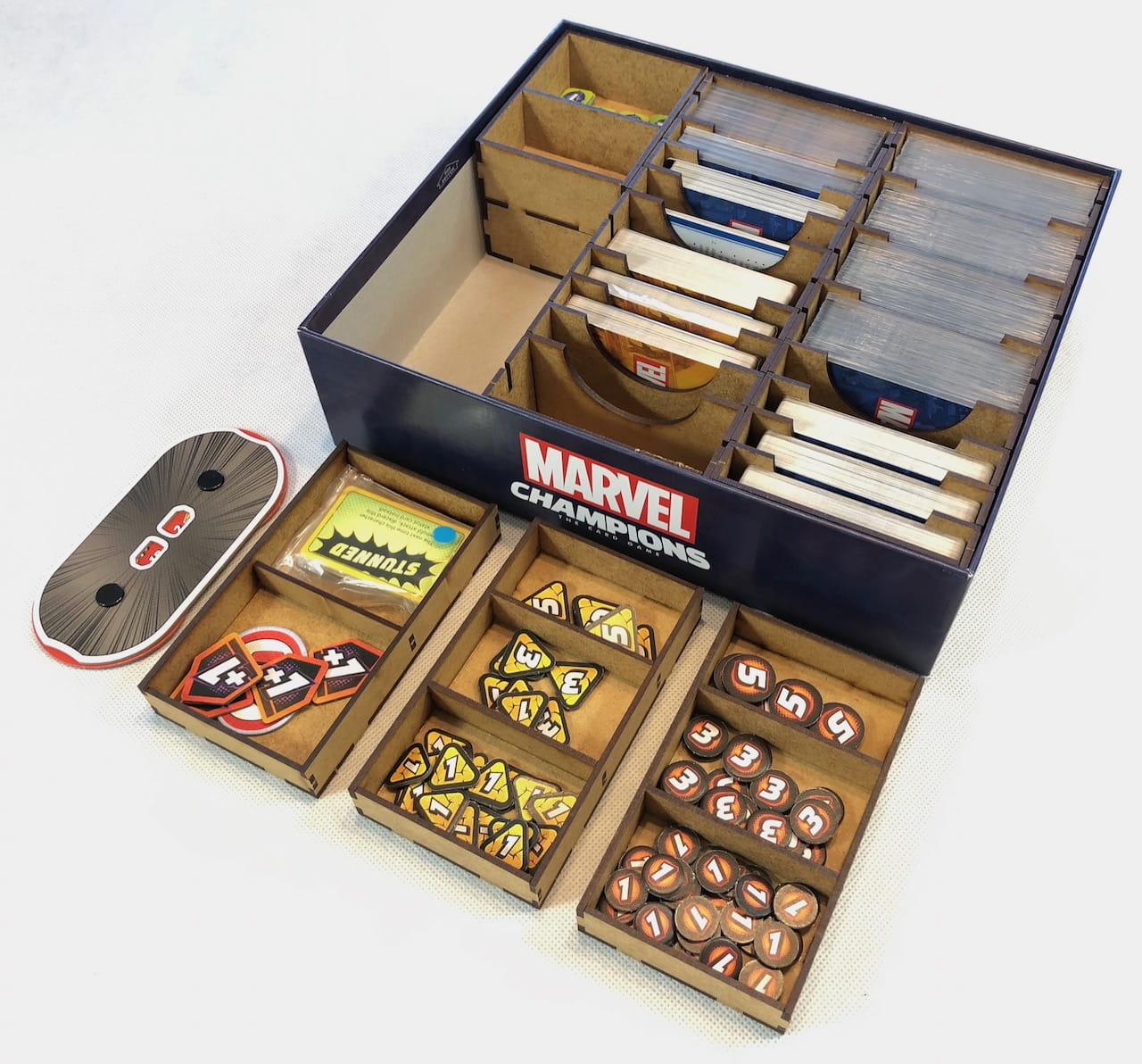Geek Mod Marvel Champions insert organizér HDF na 6 rozšíření