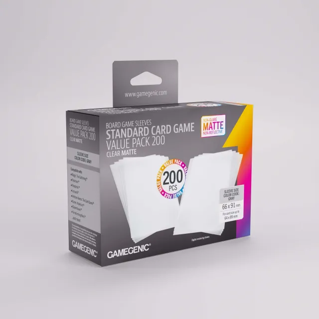 Gamegenic Standard Value Pack 200 obaly matné 200ks