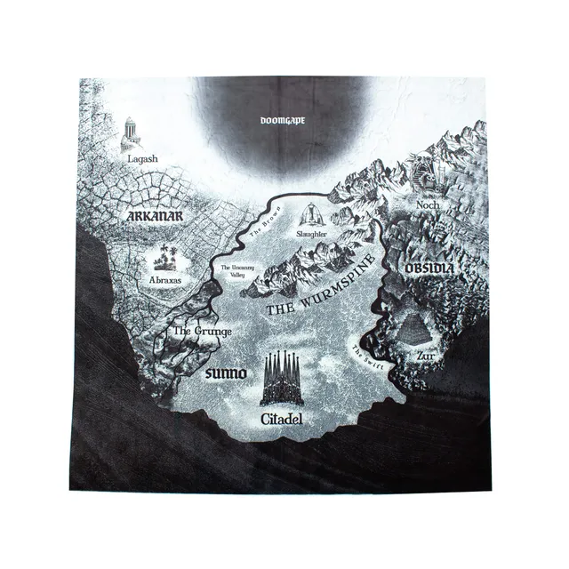 All Rolled Up Warpland mapa A1 látková herní mapa