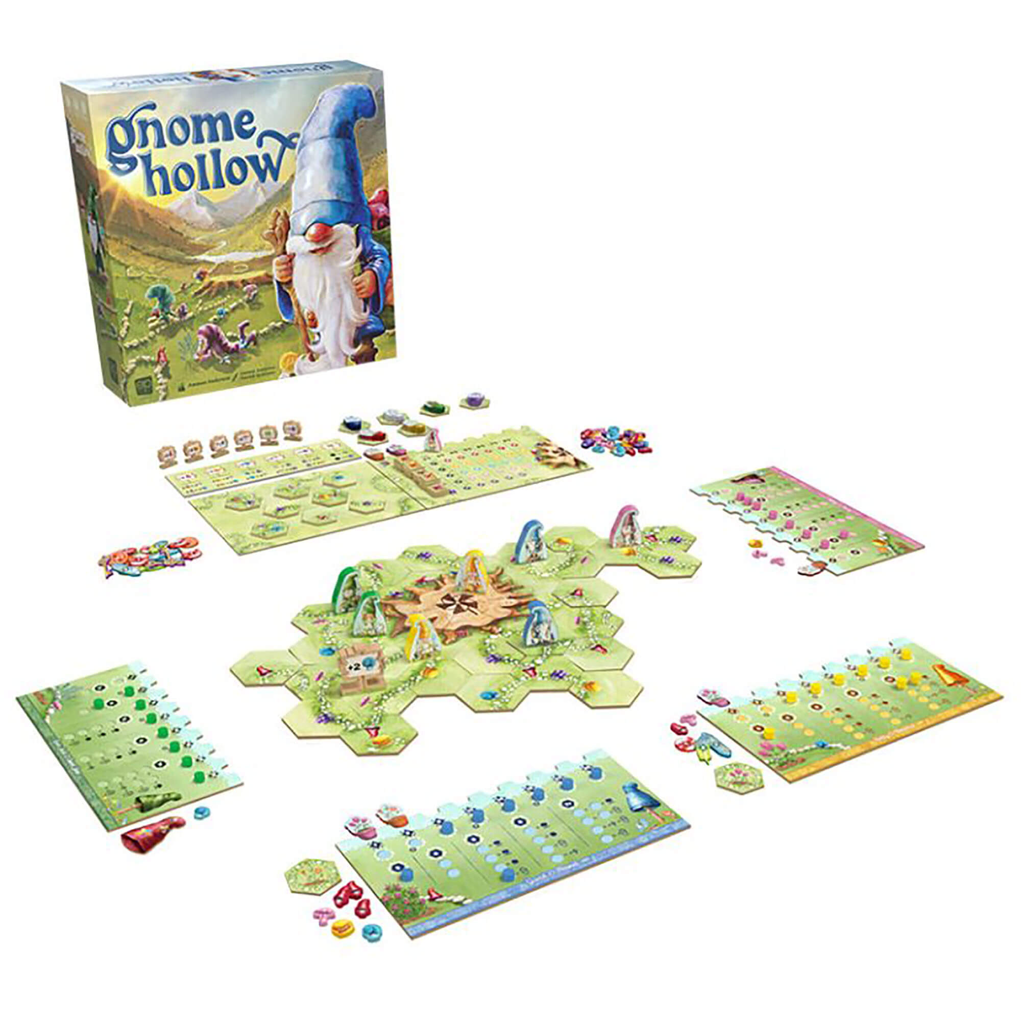 All Rolled Up Gnome Hollow desková hra houbová zahrada
