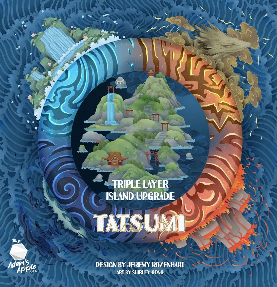 Adam's Apple Games Tatsumi Triple Layer desky ostrovů 6 ks