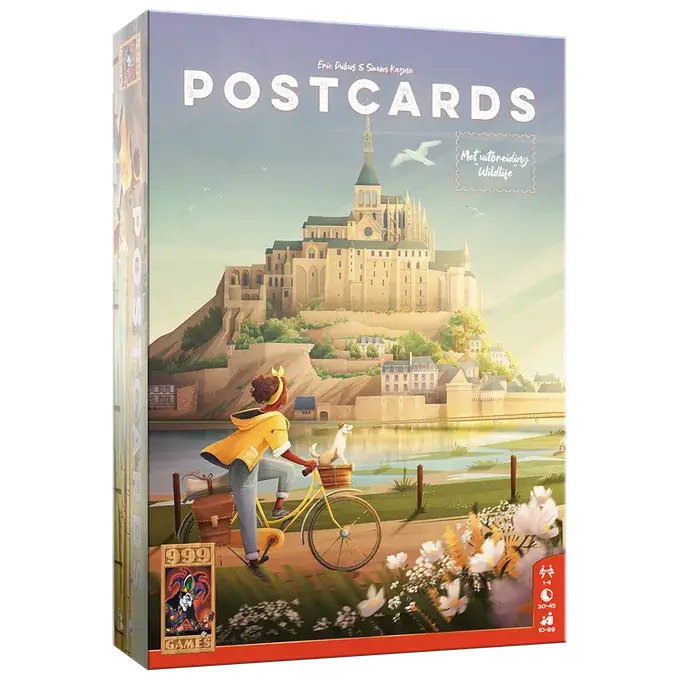 All Rolled Up Postcards desková hra s promokartami