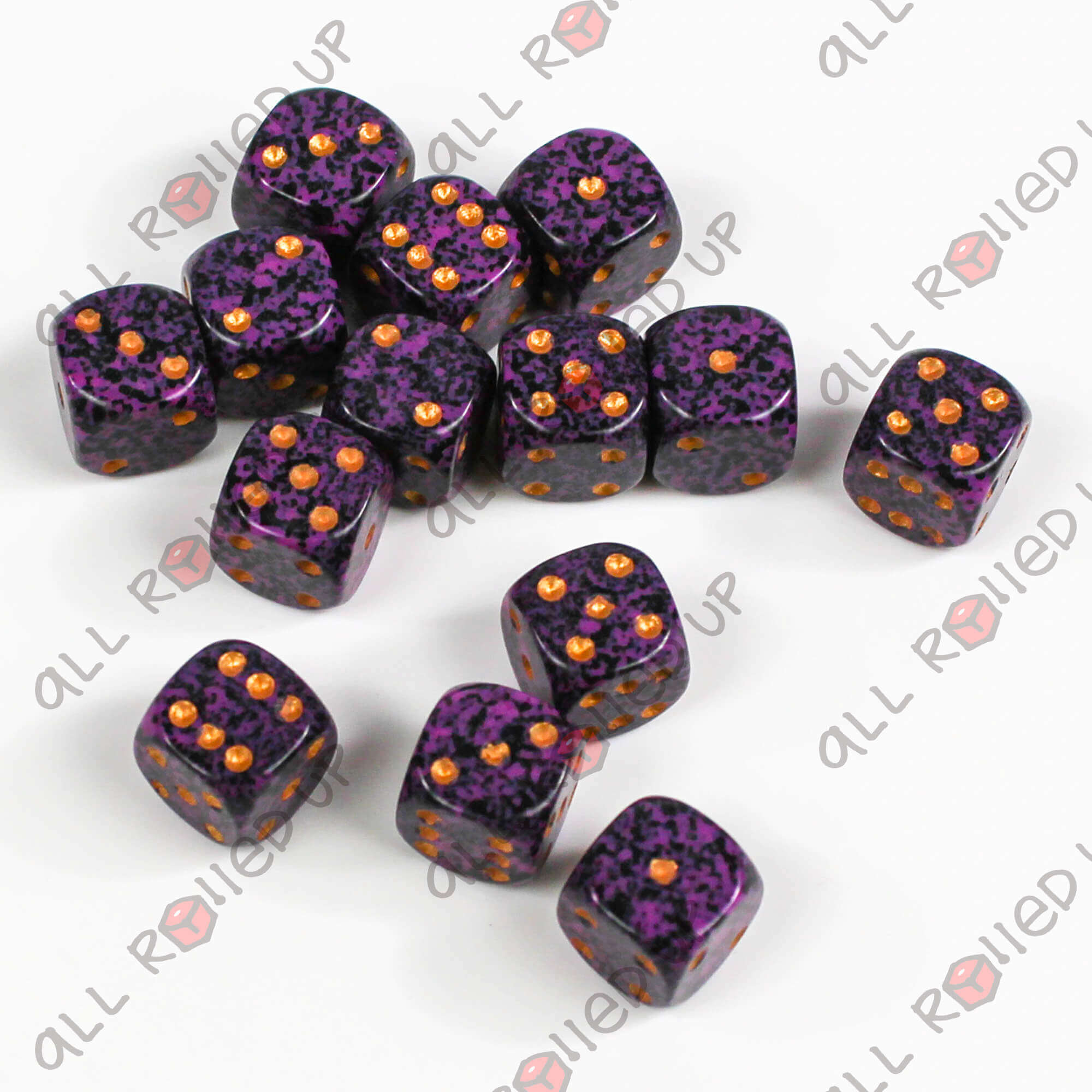 Chessex Speckled Hurricane kostky D6 36 ks 12mm