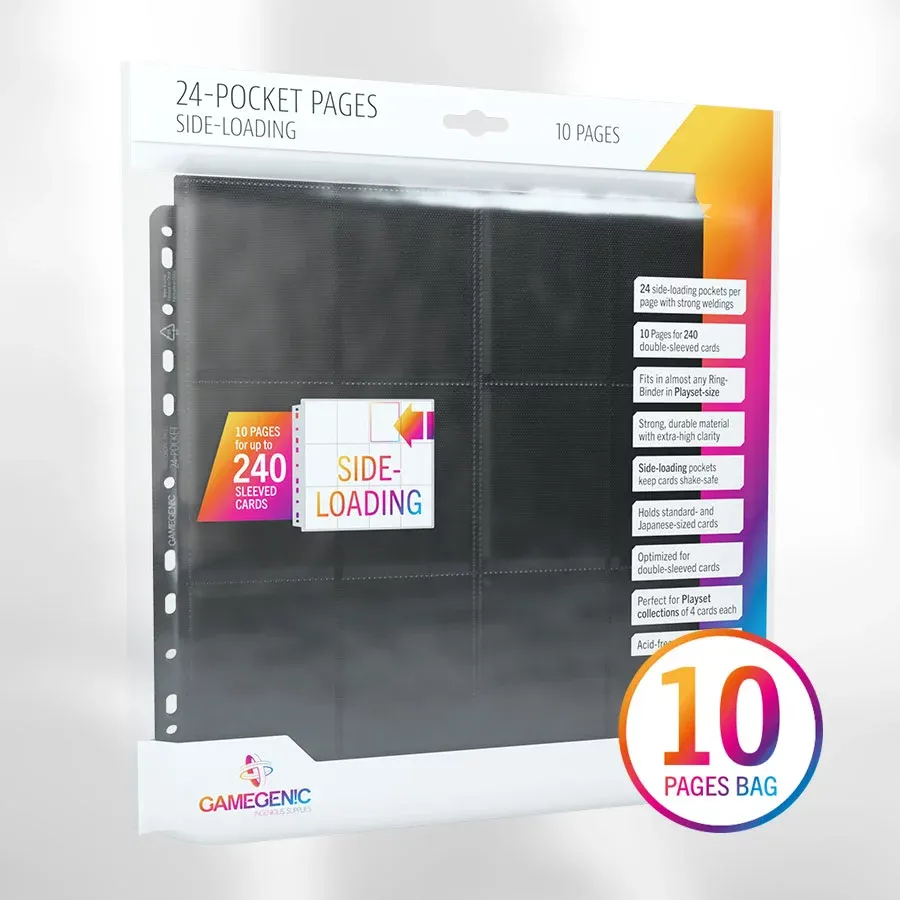 Gamegenic 24-Pocket Pages Side-Loading obaly do alba 10 ks