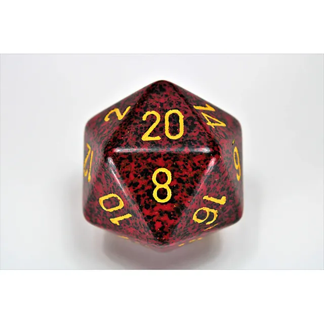 Chessex Speckled kostka D20 Mercury 34 mm