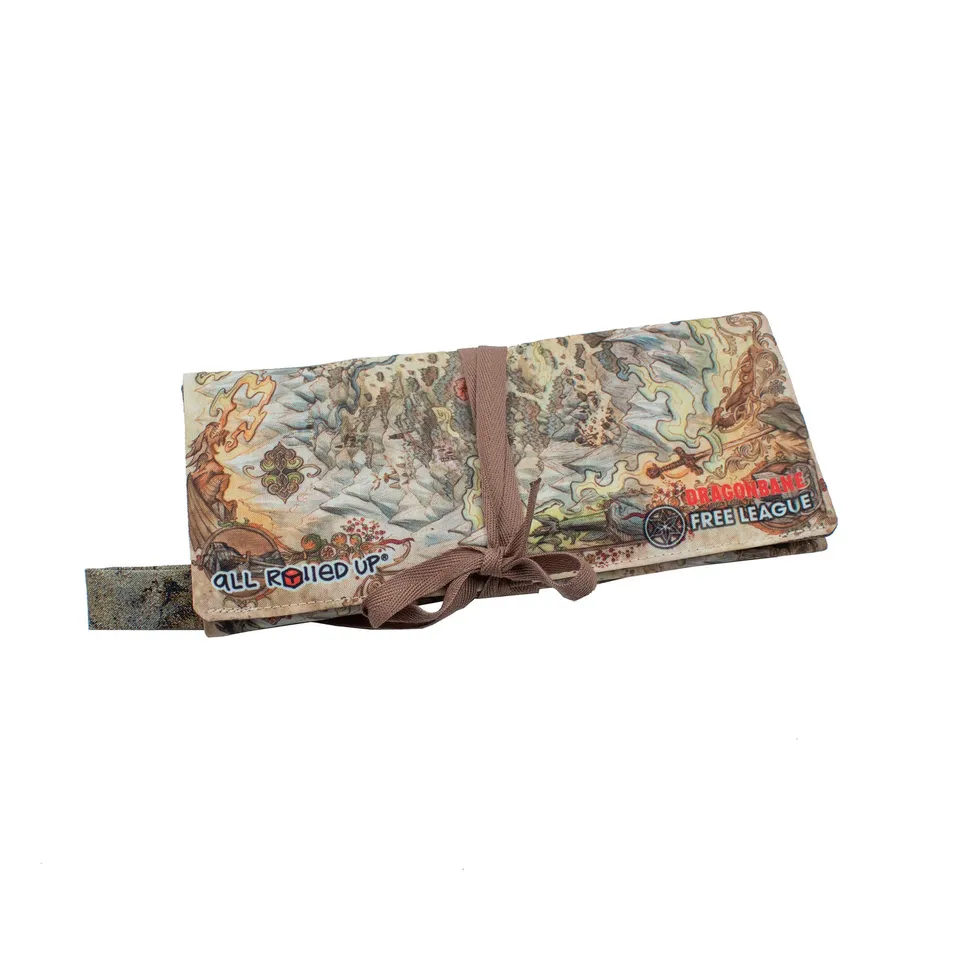 All Rolled Up Misty Vale Map Dragonbane taška na kostky