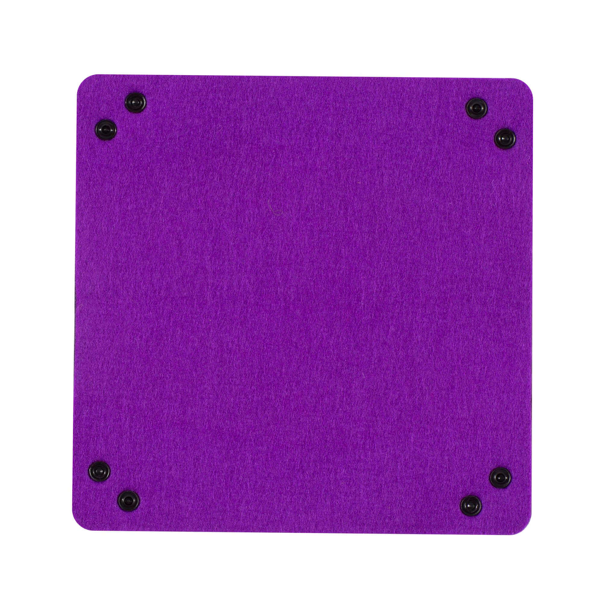 All Rolled Up Purple Felt skládací kostková miska fialová