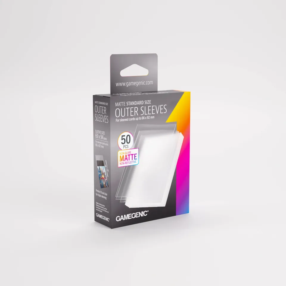 Gamegenic Matte Standard Outer obaly 50 ks matné