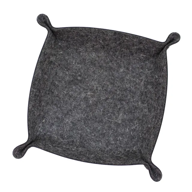 All Rolled Up Smoke plstěná dice tray skládací
