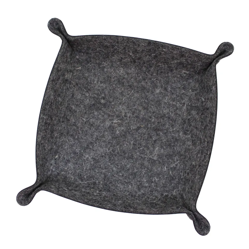 All Rolled Up Smoke plstěná dice tray skládací
