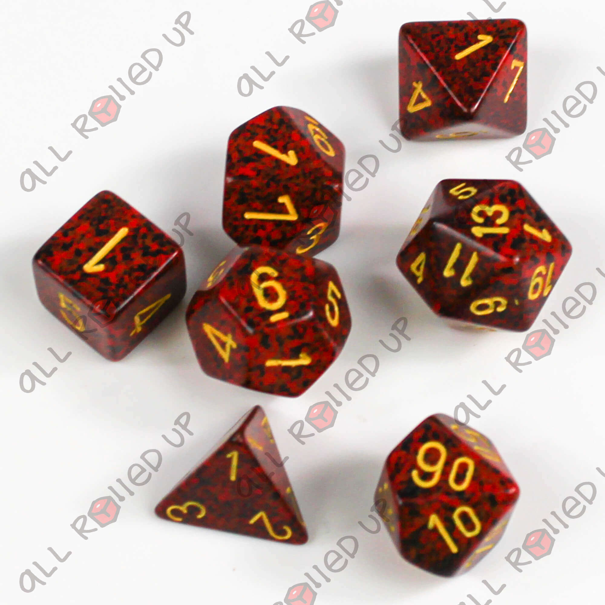 Chessex Speckled Mercury polyhedrální sada 7 kostek