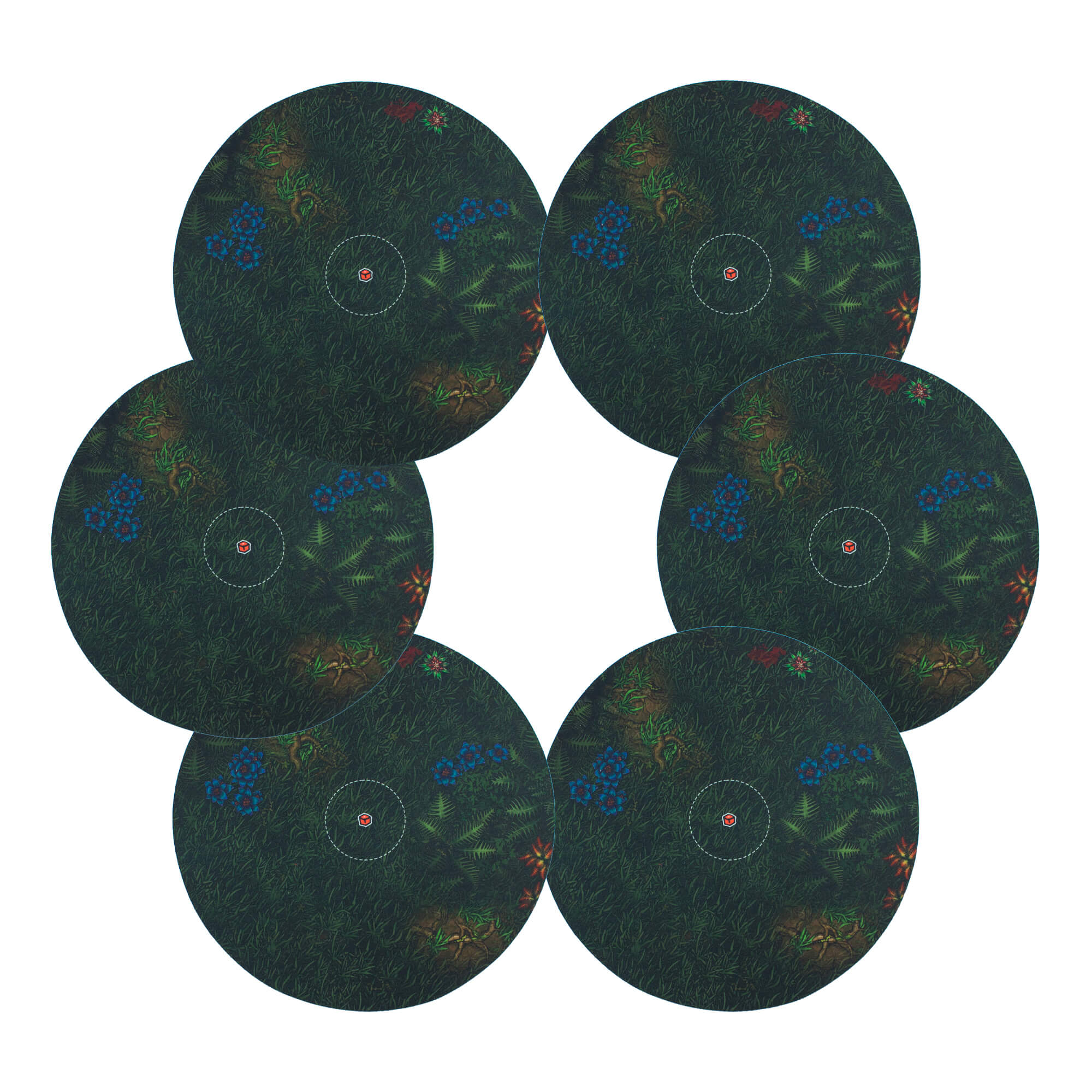 All Rolled Up Hostile Jungle markery 6 ks neopren