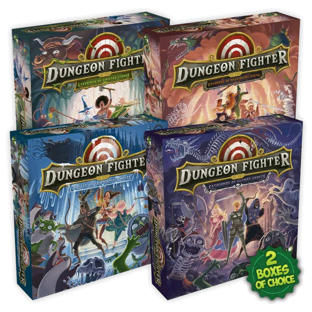 Horrible Games Dungeon Fighter Double Trouble Bundle desková hra