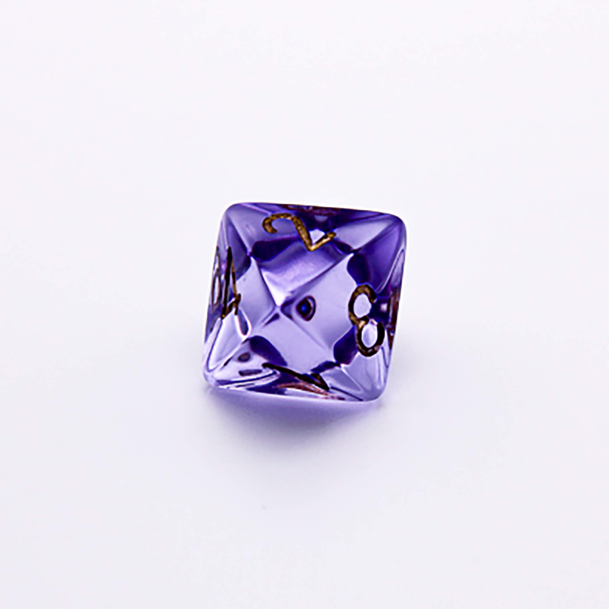 Chessex Lab Dice Wave 7 sada kostek 8 ks levandulová