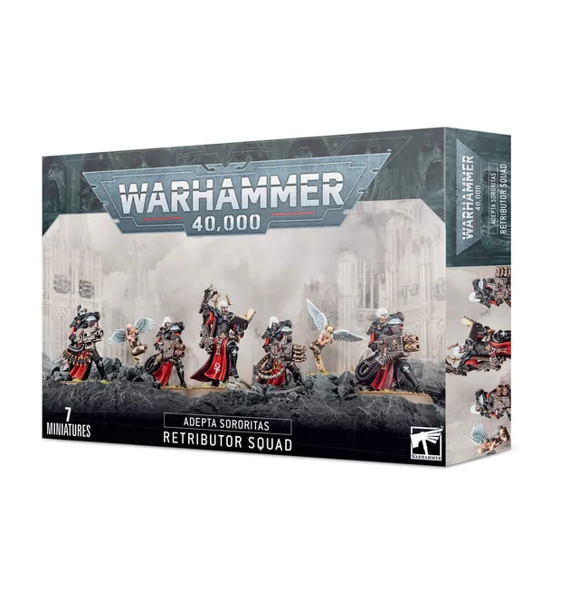 Games Workshop Warhammer Retributor Squad figurky Adepta Sororitas