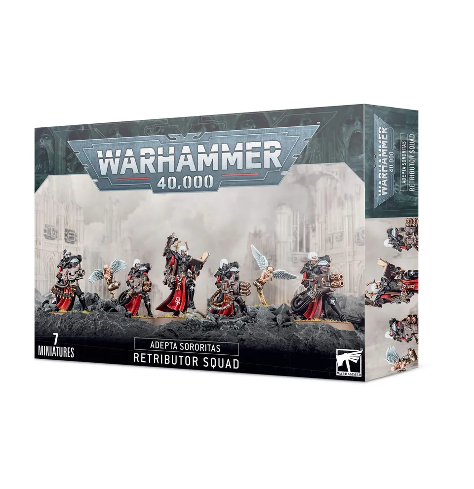 Games Workshop Warhammer Retributor Squad figurky Adepta Sororitas