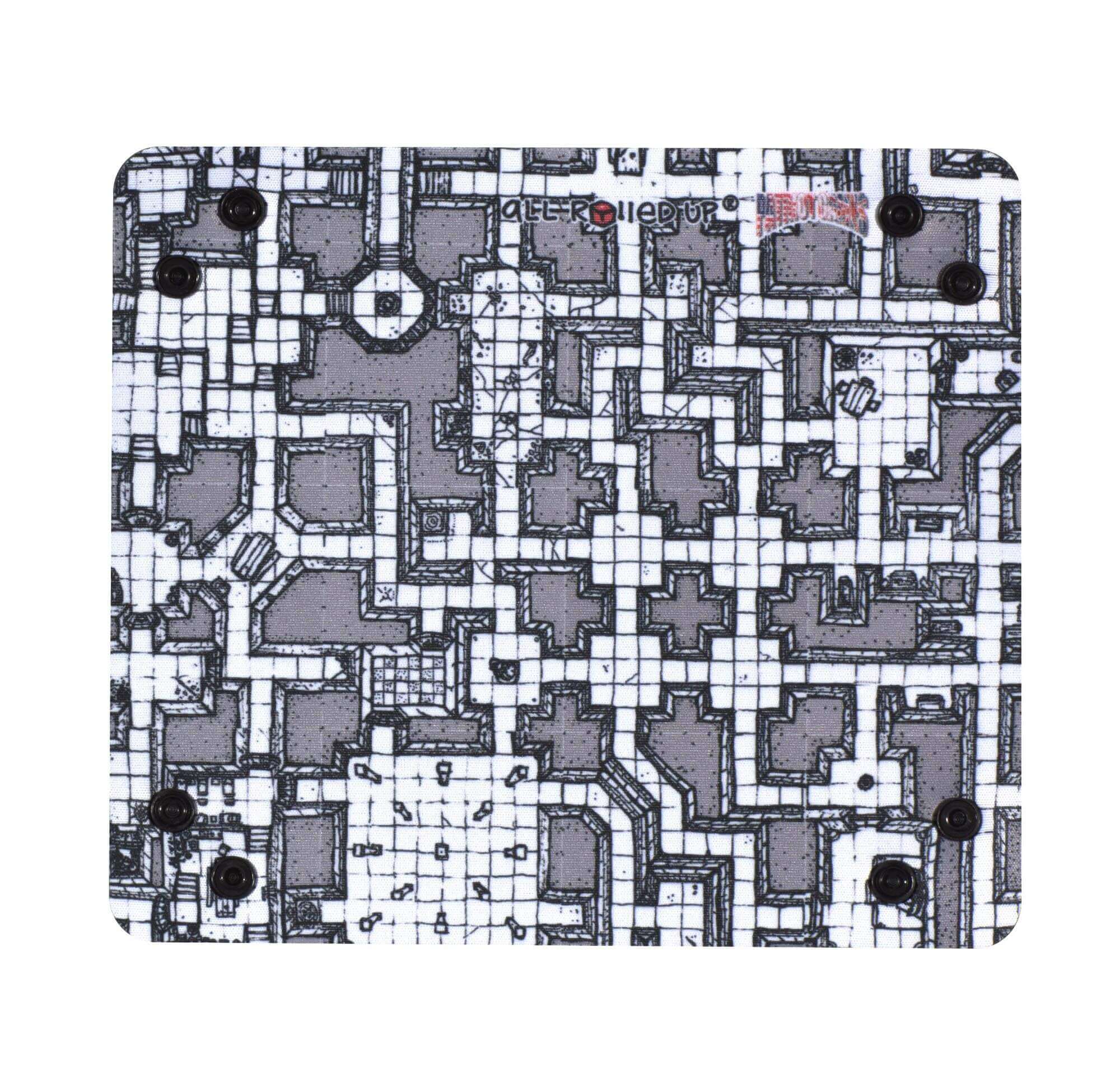 All Rolled Up Dungeon Grey kostková miska skládací compact