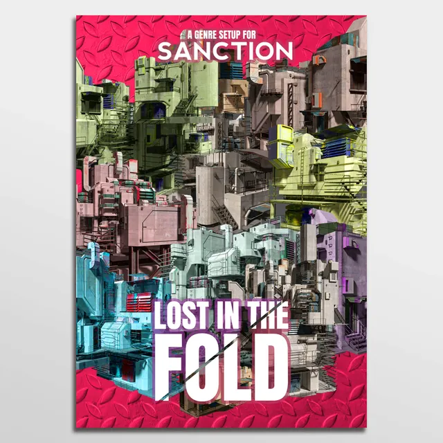 Sanction Lost in the Fold RPG sešit pro dospělé